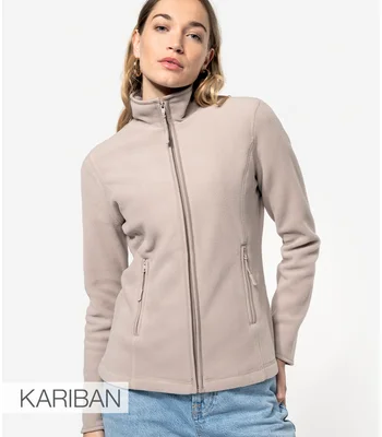 Kariban Kariban Ladies Maureen Micro Fleece Jacket in BEI