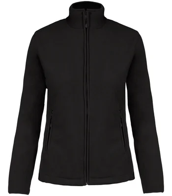Kariban Kariban Ladies Maureen Micro Fleece Jacket in BLK