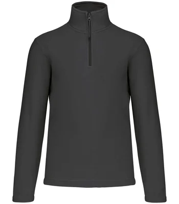 Kariban Kariban Enzo Zip Neck Micro Fleece in DGY