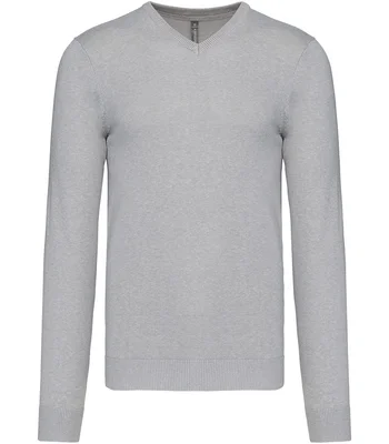 Kariban Kariban Cotton Acrylic V Neck Sweater in GME