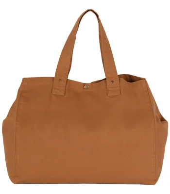 Kimood Kimood Faded Cotton Shopper in WCCF