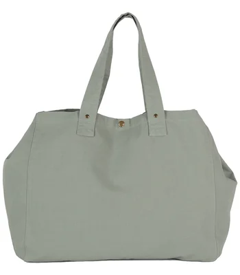 Kimood Kimood Faded Cotton Shopper in WGCL