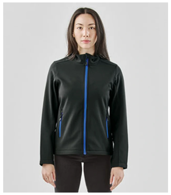Stormtech Stormtech Ladies Orbiter Soft Shell Jacket in BK/AZ