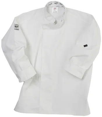 Le Chef Le Chef Long Sleeve Academy Tunic in White
