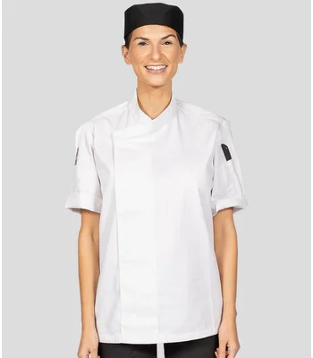 Le Chef Le Chef Short Sleeve Academy Tunic in White