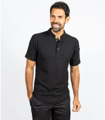 Le Chef Le Chef Knitted Piqué Chef's Shirt