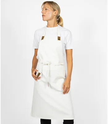 Le Chef Le Chef Canvas Apron with Leather Tabs
