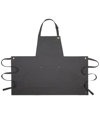 Le Chef Le Chef Utility Bib Apron in Storm Grey