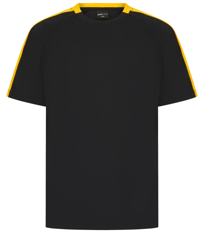 Finden + Hales Finden + Hales Kids Team T-Shirt in Black/Gold