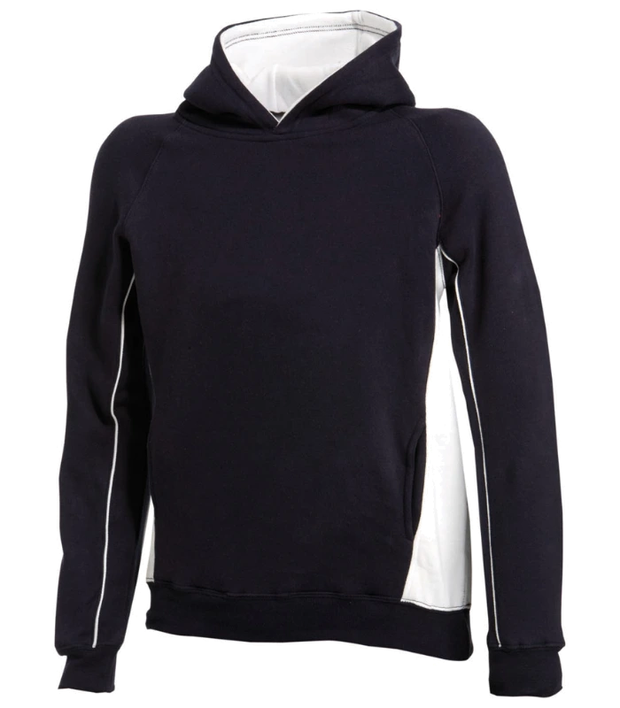 Finden + Hales Finden + Hales Kids Contrast Hooded Sweatshirt in Navy/White