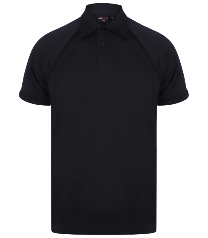 Finden + Hales Finden + Hales Performance Piped Polo Shirt in NV/NV