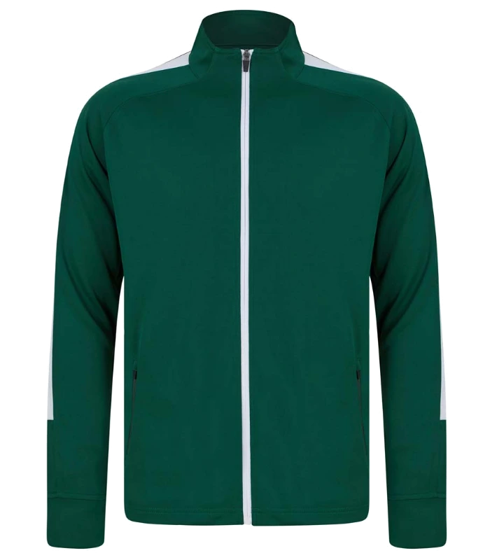 Finden + Hales Finden + Hales Knitted Tracksuit Top in BO/WH