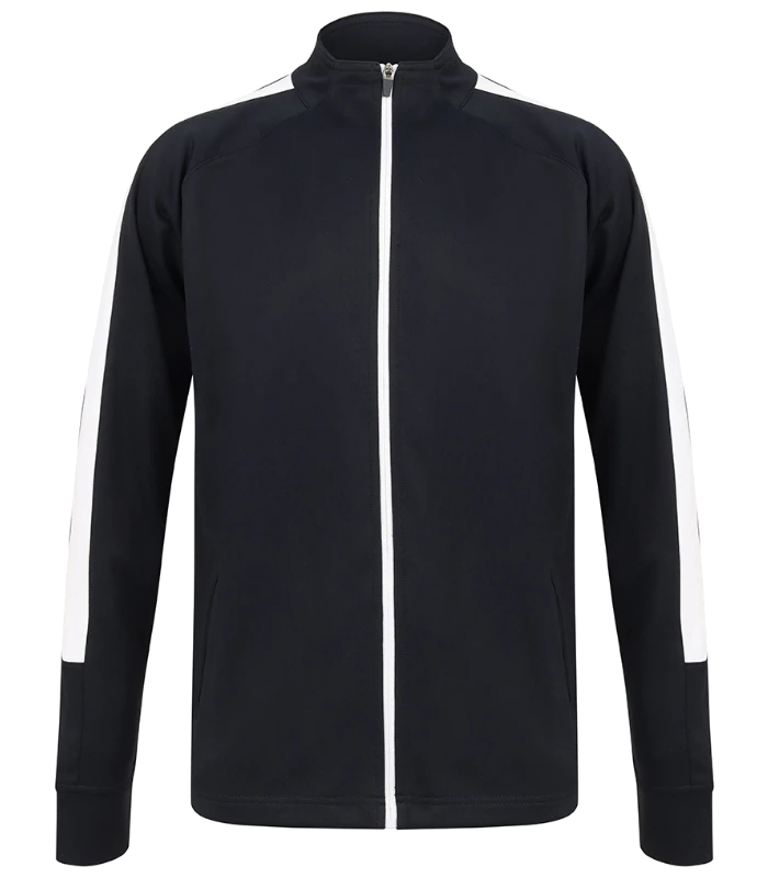 Finden + Hales Finden + Hales Knitted Tracksuit Top in NV/WH