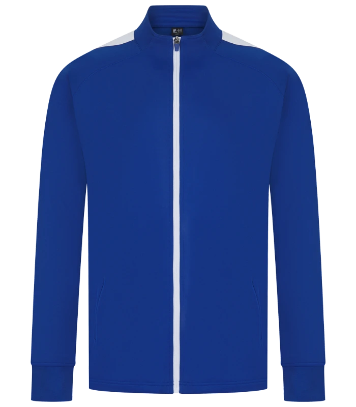 Finden + Hales Finden + Hales Knitted Tracksuit Top in RY/WH