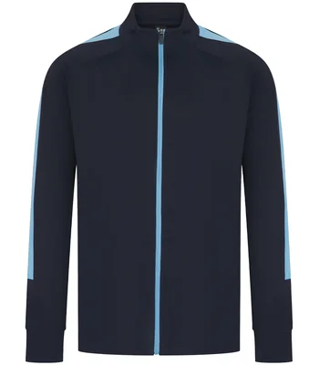 Finden + Hales Finden + Hales Knitted Tracksuit Top in BK/BK