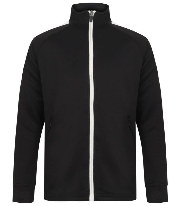 Finden + Hales Finden + Hales Kids Knitted Tracksuit Top in Black/White
