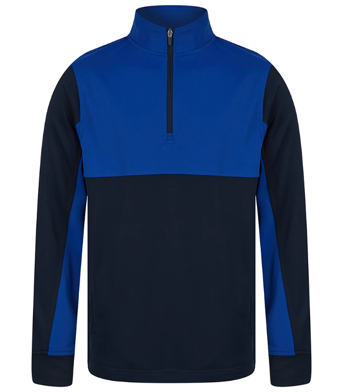 Finden + Hales Finden + Hales 1/4 Zip Tracksuit Top in NV/RY