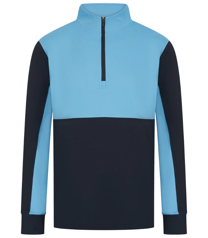 Finden + Hales Finden + Hales 1/4 Zip Tracksuit Top in NV/SK