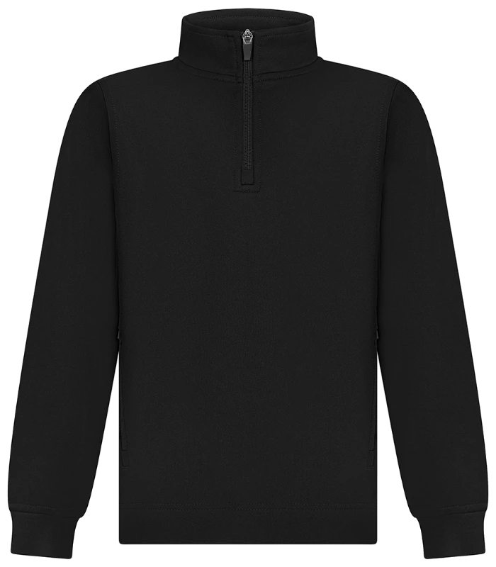 Finden + Hales Finden + Hales Kids 1/4 Zip Tracksuit Top in Black