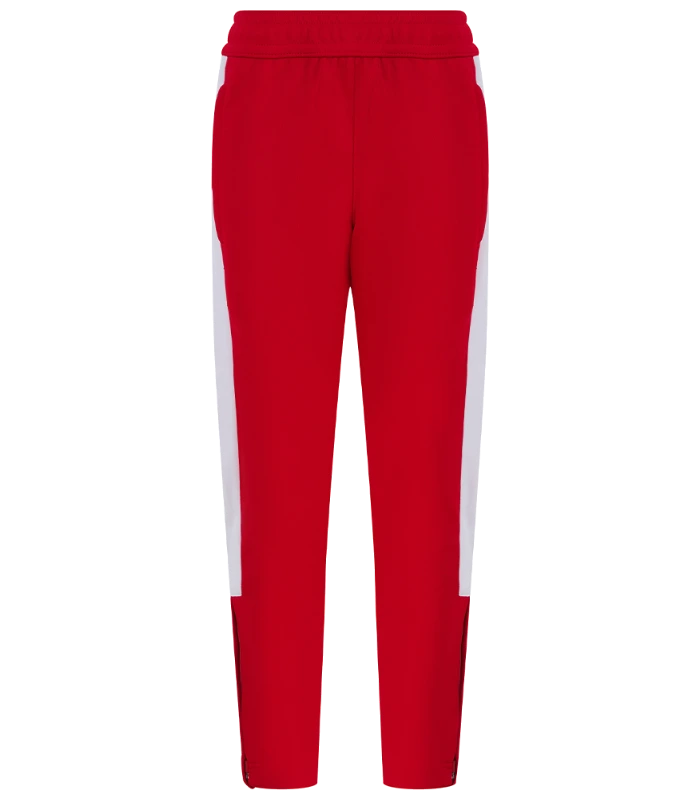 Finden + Hales Finden + Hales Kids Knitted Tracksuit Pants in Red/White