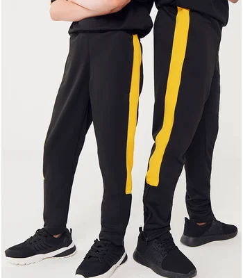 Finden + Hales Finden + Hales Kids Knitted Tracksuit Pants in Black/Emerald