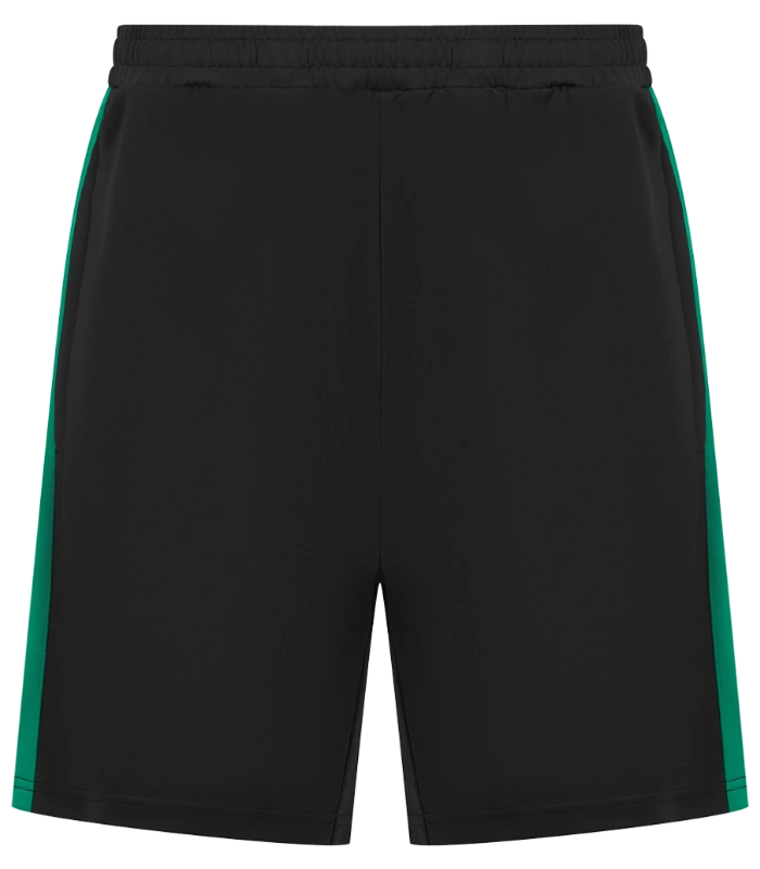 Finden + Hales Finden + Hales Kids Knitted Shorts in Black/Emerald