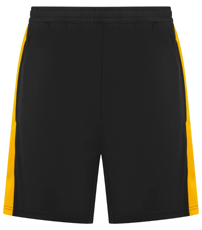 Finden + Hales Finden + Hales Kids Knitted Shorts in Black/Gold