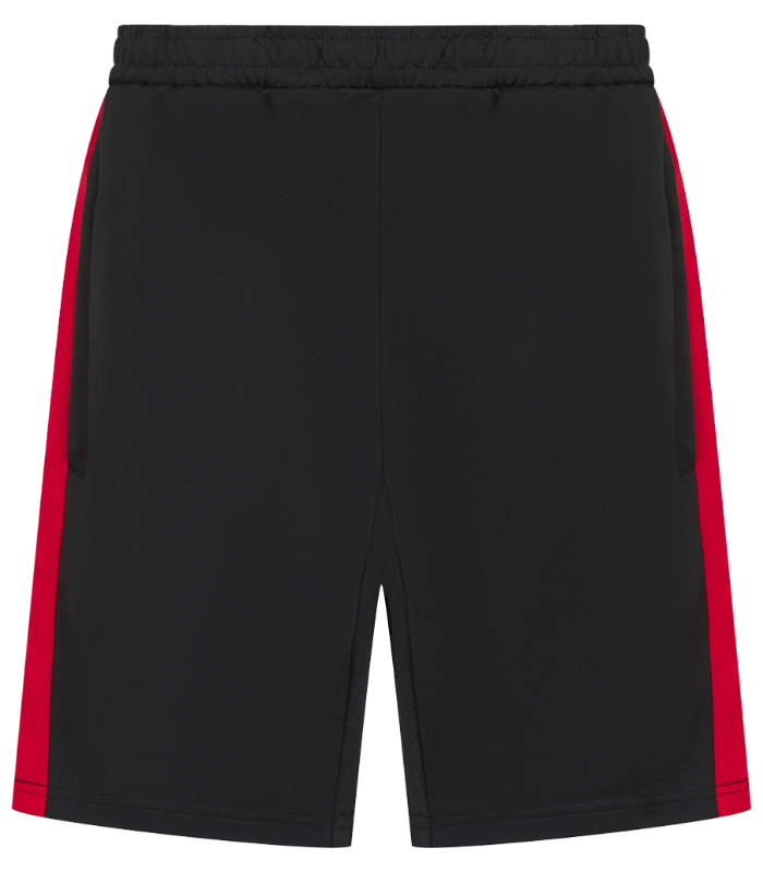 Finden + Hales Finden + Hales Kids Knitted Shorts in Black/Red