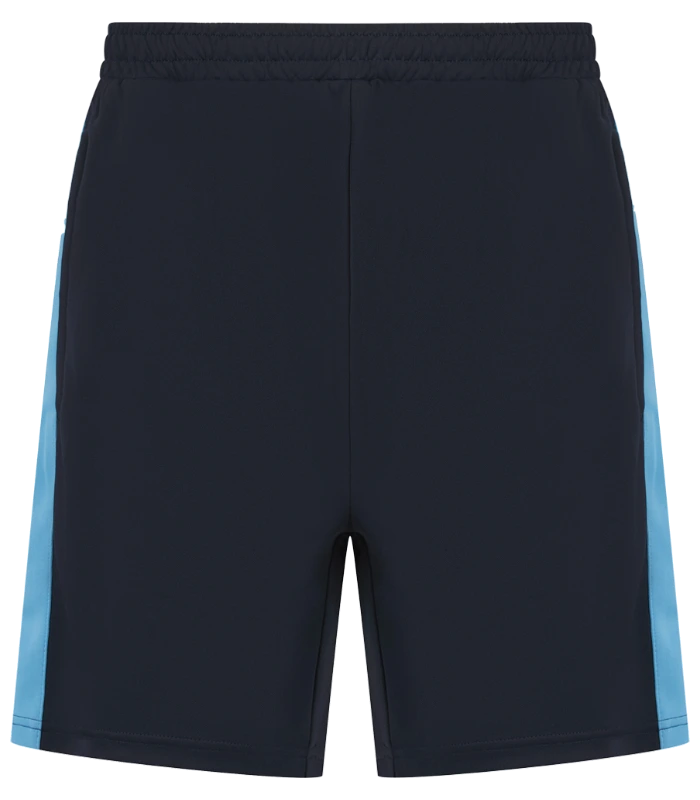Finden + Hales Finden + Hales Kids Knitted Shorts in Navy/Sky blue