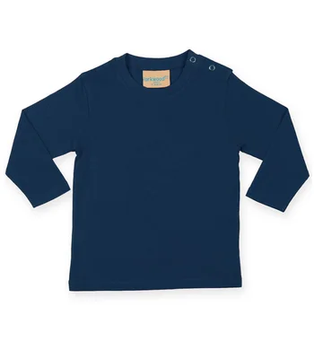 Larkwood Larkwood Baby/Toddler Long Sleeve T-Shirt in NAV