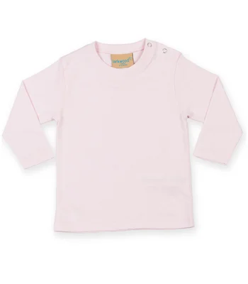 Larkwood Larkwood Baby/Toddler Long Sleeve T-Shirt in PPN