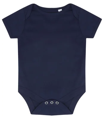 Larkwood Larkwood Essential Short Sleeve Baby Bodysuit in NAV