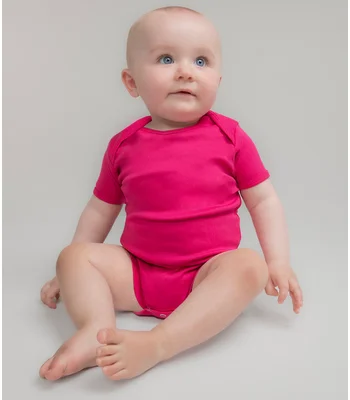 Larkwood Larkwood Short Sleeve Baby Bodysuit in PAB