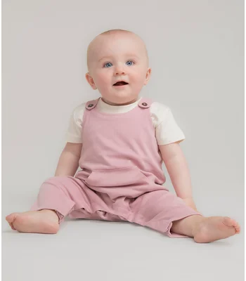 Larkwood Larkwood Baby/Toddler Organic Cotton Dungarees in NAV
