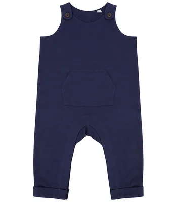 Larkwood Larkwood Baby/Toddler Organic Cotton Dungarees in NAV