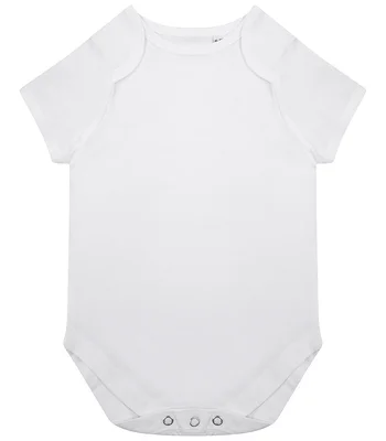 Larkwood Larkwood Organic Baby Bodysuit in WHI