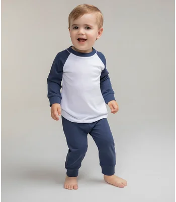 Larkwood Larkwood Baby/Toddler Pyjamas in NV/WH