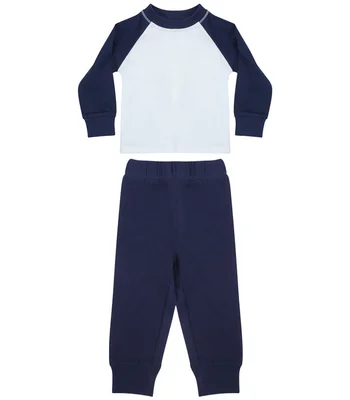Larkwood Larkwood Baby/Toddler Pyjamas in CF/WH