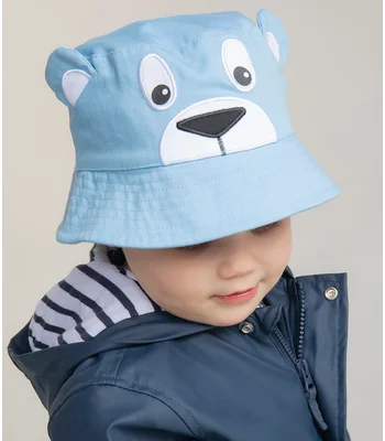 Larkwood Larkwood Baby/Toddler Character Bucket Hat in PBB