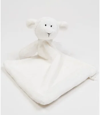 Mumbles Mumbles Lamb Comforter in Cream