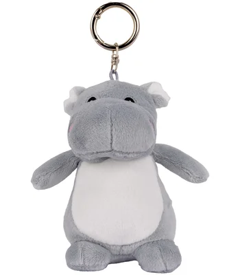 Mumbles Mumbles Character Key Ring in Grey Hippo