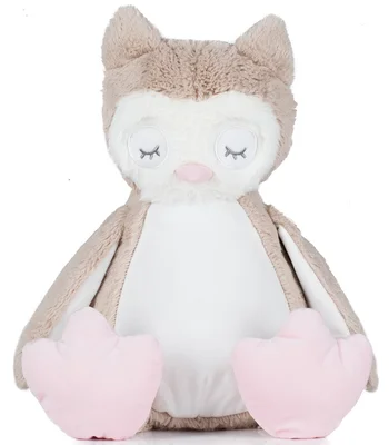 Mumbles Mumbles Zippie Owl in Light Brown