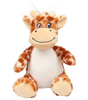 Mumbles Mumbles Zippie Giraffe in Brown