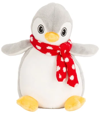 Mumbles Mumbles Zippie Penguin in Grey/White