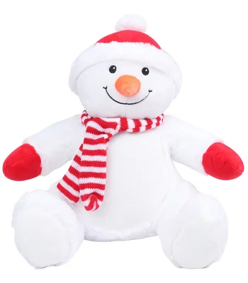 Mumbles Mumbles Zippie Snowman in White