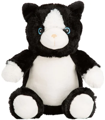 Mumbles Mumbles Printme Mini Animals in Black/White Cat