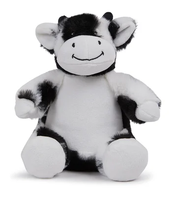Mumbles Mumbles Printme Mini Animals in Black/White Cow