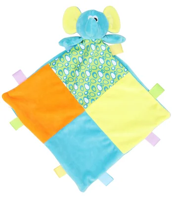 Mumbles Mumbles Comforter with Rattle in Multi
