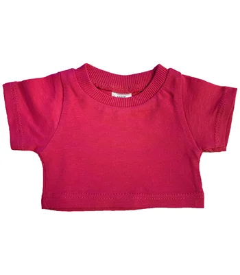 Mumbles Mumbles Teddy T-Shirt in Fuchsia