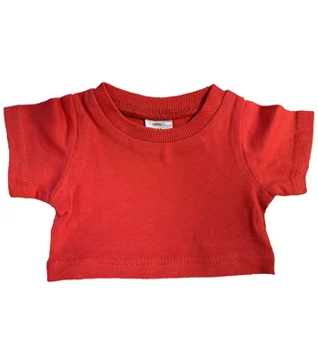 Mumbles Mumbles Teddy T-Shirt in Red